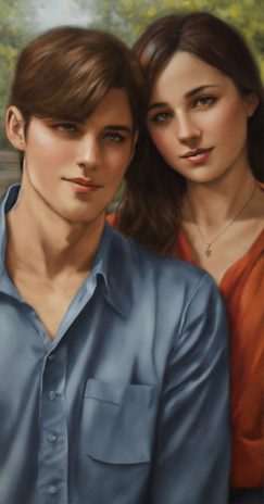 سن قانونی ازدواج در ایران چقدر است؟ 10 reconciliation drawing of a couple