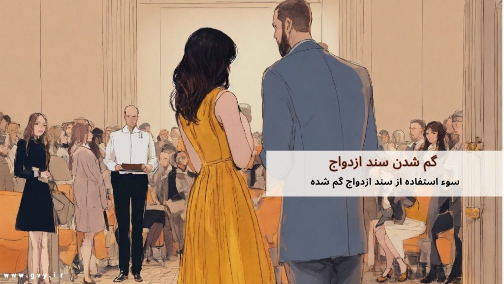 گم شدن سند ازدواج و دریافت مجدد آن