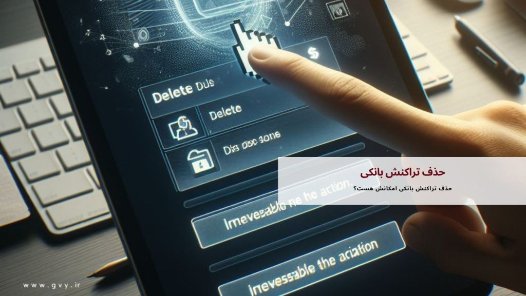حذف تراکنش بانکی امکانش هست؟