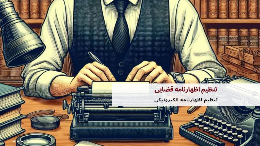 تنظیم اظهارنامه قضایی