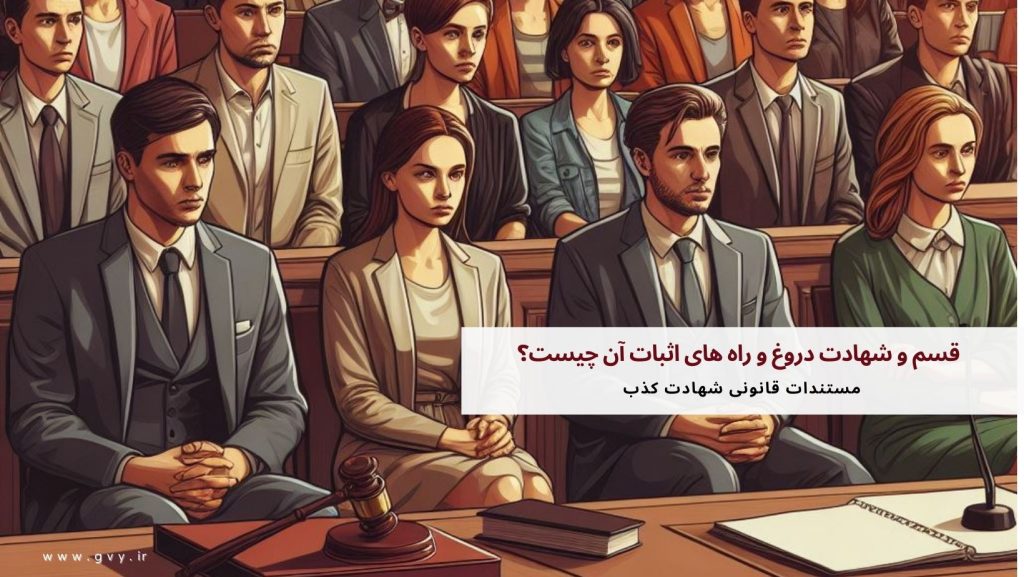 قسم و شهادت دروغ و راه های اثبات آن چیست؟