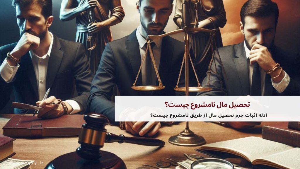 تحصیل مال نامشروع چیست؟