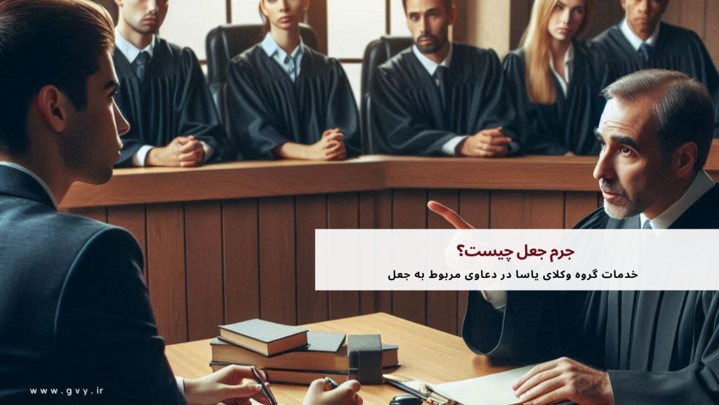 جرم جعل چیست؟ 2 جرم جعل چیست؟