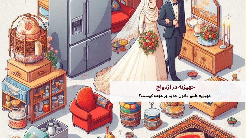 جهیزیه در ازدواج + قوانین و الزامات مربوط به جهیزیه